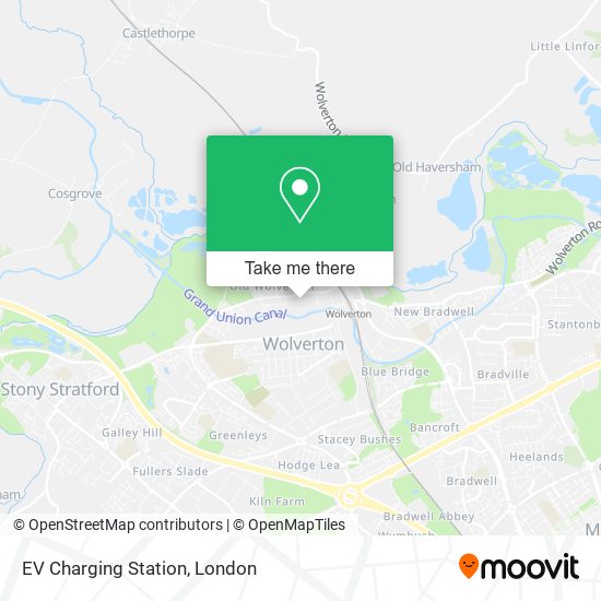 EV Charging Station map