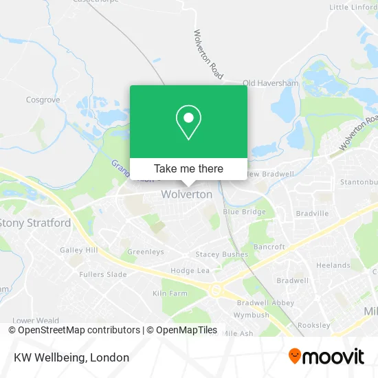 KW Wellbeing map