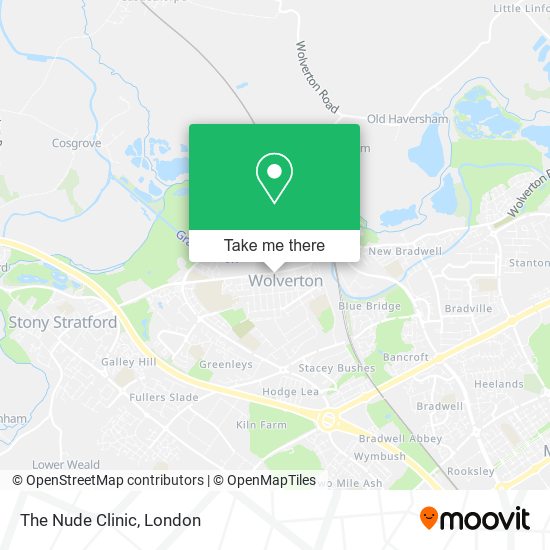 The Nude Clinic map