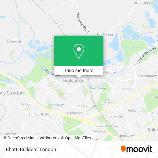 Bhatti Builders map
