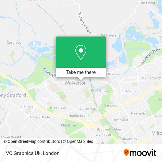 VC Graphics Uk map