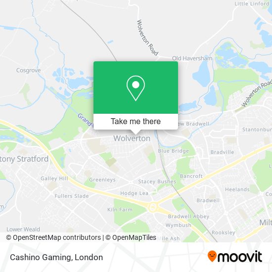 Cashino Gaming map