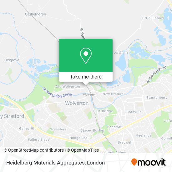 Heidelberg Materials Aggregates map