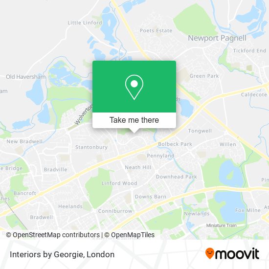 Interiors by Georgie map