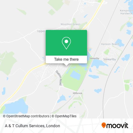 A & T Cullum Services map
