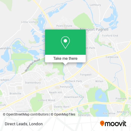 Direct Leads map