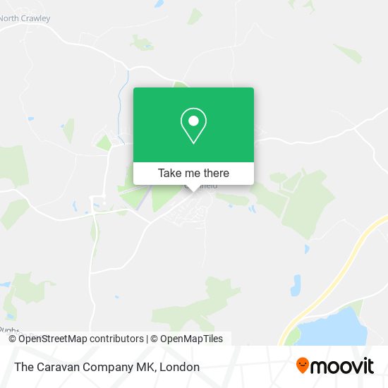The Caravan Company MK map