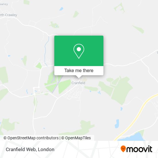 Cranfield Web map