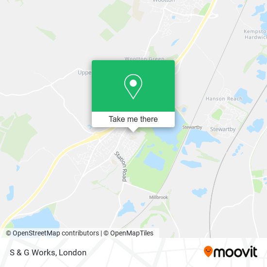 S & G Works map