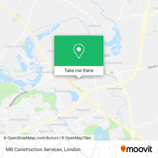 MB Construction Services map
