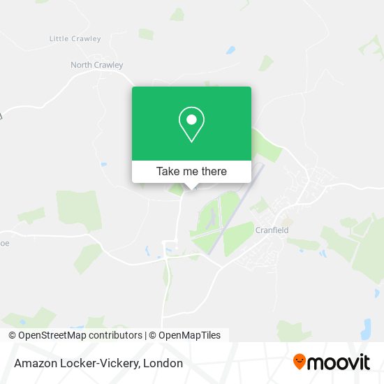 Amazon Locker-Vickery map