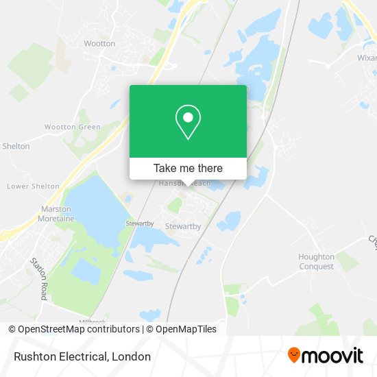 Rushton Electrical map