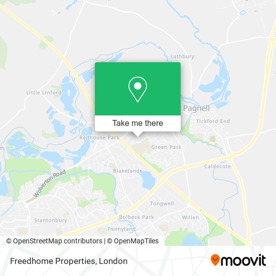 Freedhome Properties map