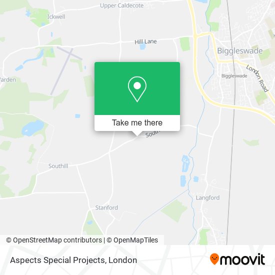 Aspects Special Projects map