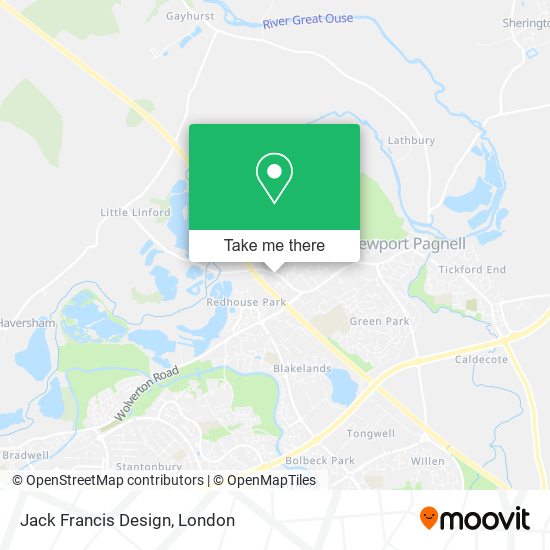 Jack Francis Design map