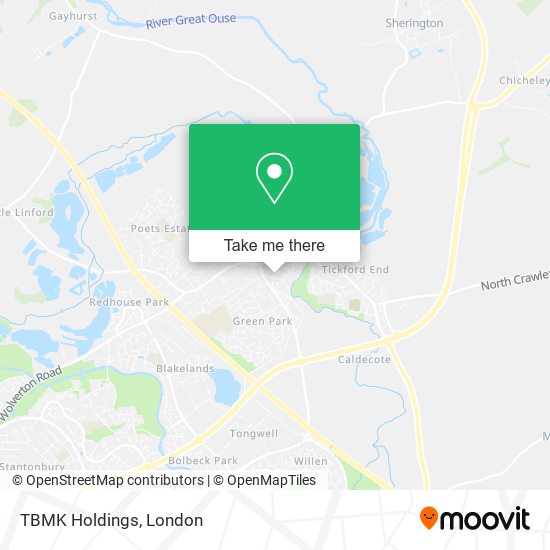 TBMK Holdings map