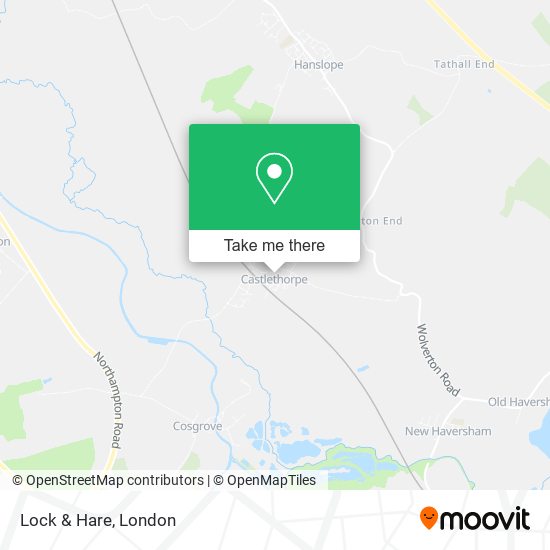 Lock & Hare map