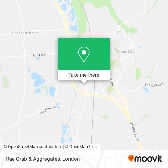 Rae Grab & Aggregates map