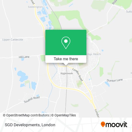 SGD Developments map