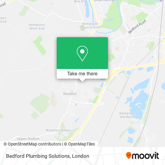 Bedford Plumbing Solutions map