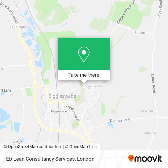 Eb Lean Consultancy Services map