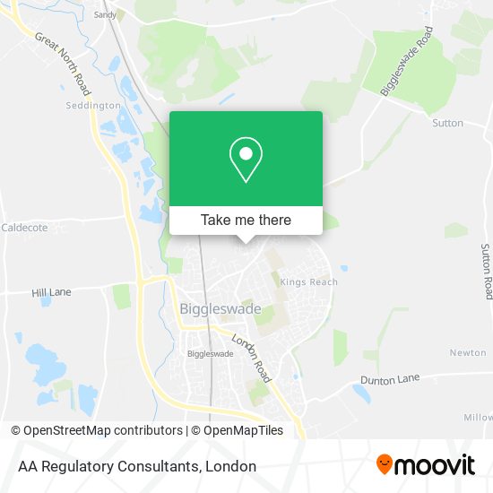 AA Regulatory Consultants map