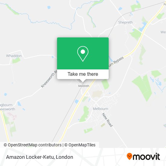 Amazon Locker-Ketu map