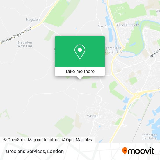 Grecians Services map