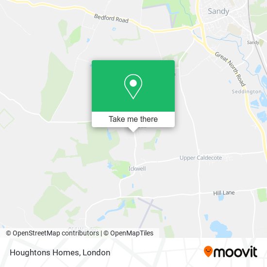 Houghtons Homes map