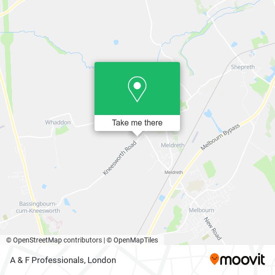 A & F Professionals map