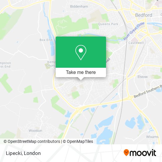 Lipecki map