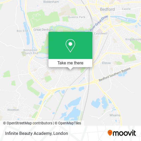 Infinite Beauty Academy map