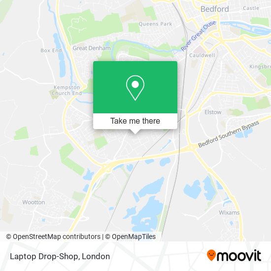 Laptop Drop-Shop map