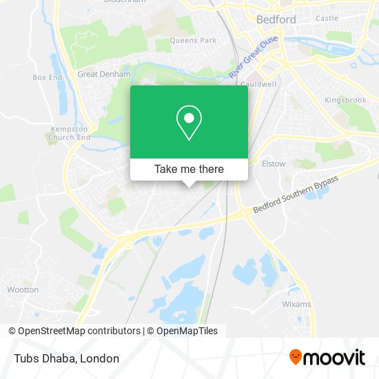 Tubs Dhaba map