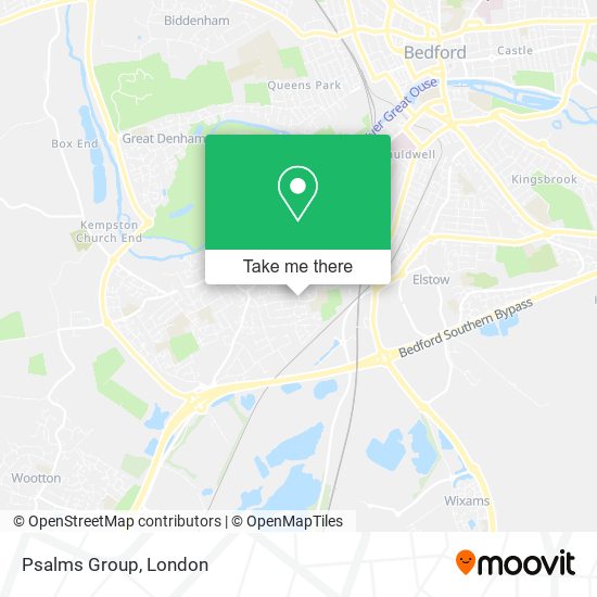 Psalms Group map
