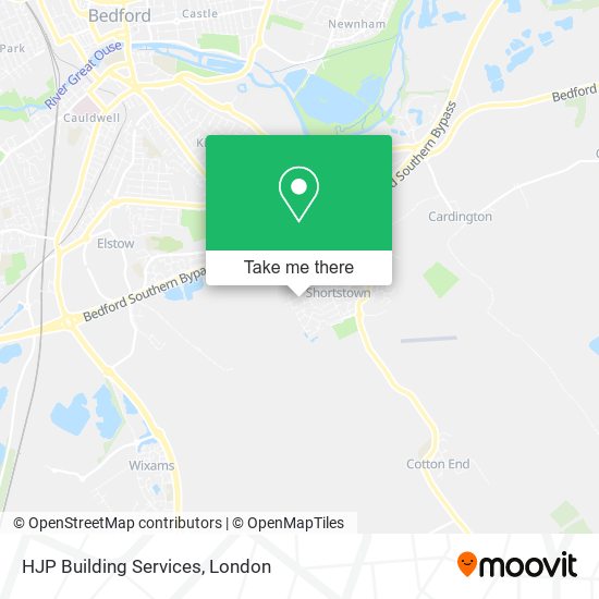 HJP Building Services map