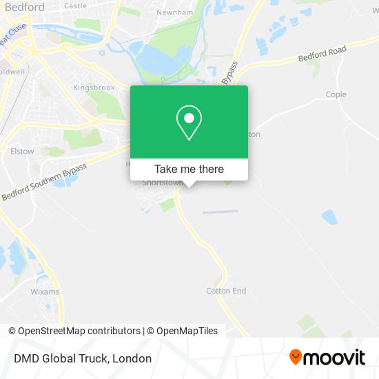 DMD Global Truck map