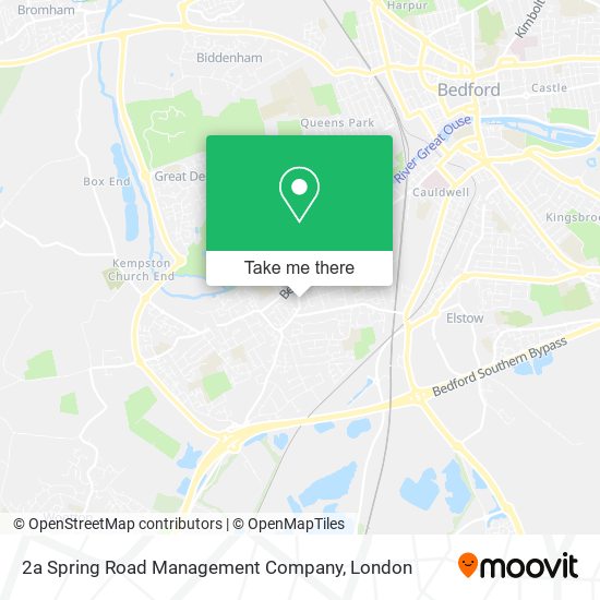 2a Spring Road Management Company map