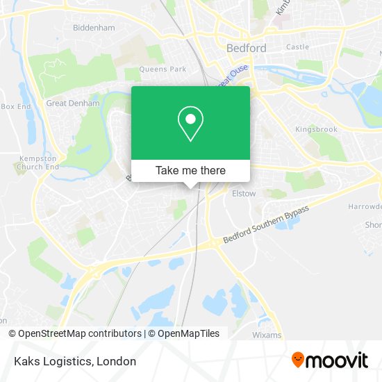 Kaks Logistics map