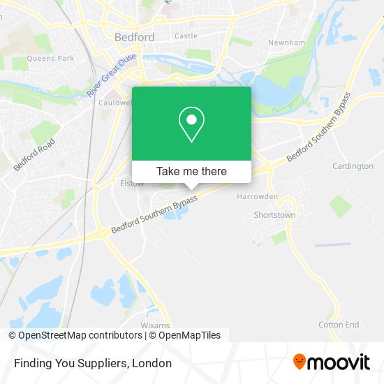 Finding You Suppliers map