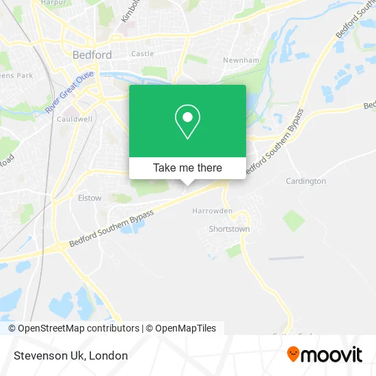 Stevenson Uk map