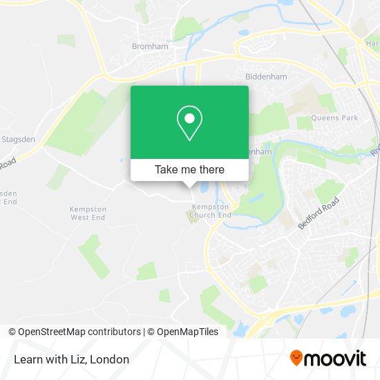 Learn with Liz map