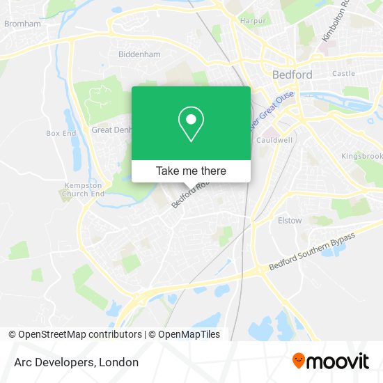 Arc Developers map