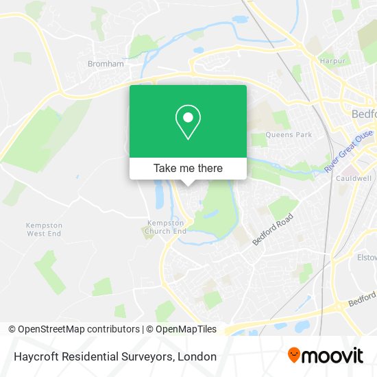Haycroft Residential Surveyors map