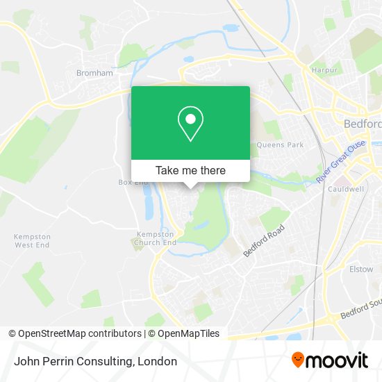 John Perrin Consulting map