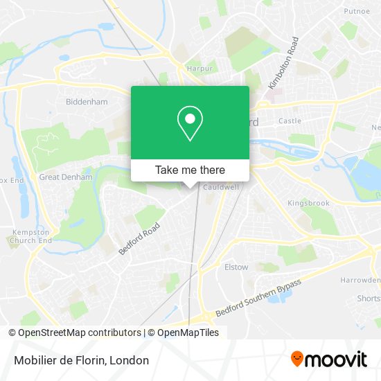 Mobilier de Florin map