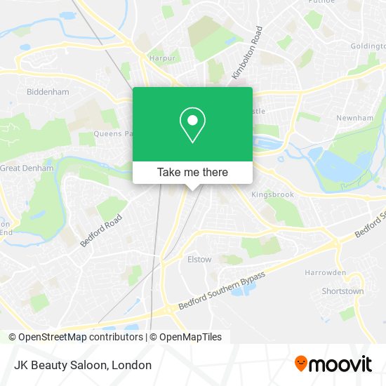JK Beauty Saloon map