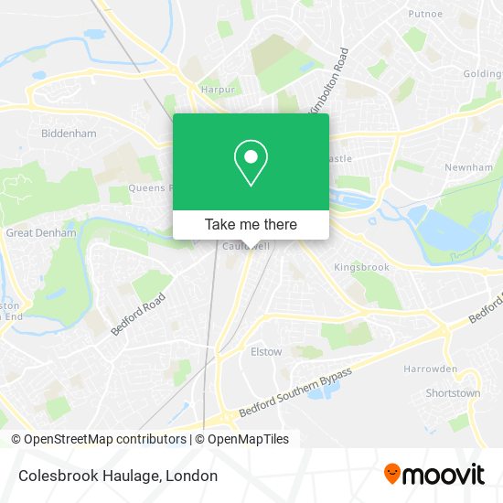 Colesbrook Haulage map