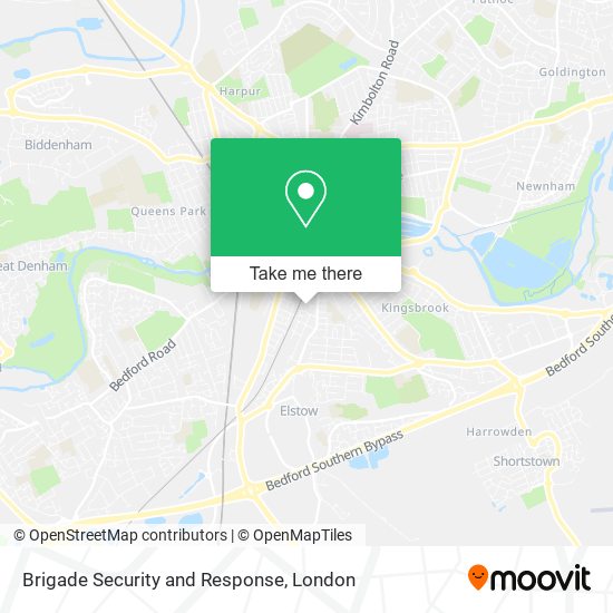 Brigade Security and Response map