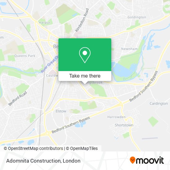 Adomnita Construction map